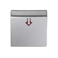 Pokrywa do łączników hotelowych, aluminium 82078-63 Simon 82 | 82078-63 Kontakt Simon