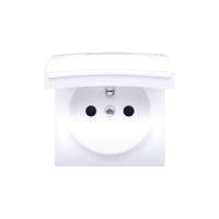 Pokrywa gniazda pojedynczego - klapka biała IP44, biały 82068K-30 Simon 82 | 82068K-30 Kontakt Simon