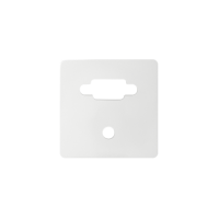 Pokrywa gniazda VGA + Mini Jack, biała 8200091-030 Simon 82 | 8200091-030 Kontakt Simon