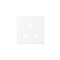 Pokrywa do mechanizmu gniazda brytyjskiego (75423-39), biały 82045-30 Simon 82 | 82045-30 Kontakt Simon