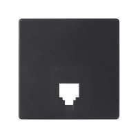 Pokrywa do gniazda telefonicznego, grafit 82062-68 Simon 82 | 82062-68 Kontakt Simon