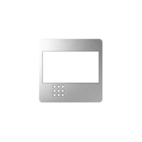 Pokrywa do produktów zdalnie strowanych, aluminium 82080-93 Simon 82 | 82080-93 Kontakt Simon