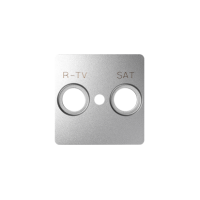 Pokrywa do gniazd RTV-SAT, aluminium 82097-93 Simon 82 | 82097-93 Kontakt Simon