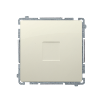 Zaślepka ramki (moduł), mocowanie za pomocą łapek lub wkrętów, beż BMPS.01/12 Simon Basic | BMPS.01/12 Kontakt Simon