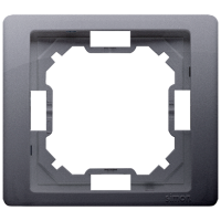 Ramka pojedyncza, srebrny mat, Simon Basic Neos | BMRC1/43 Kontakt Simon