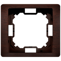 Ramka pojedyncza, mahoniowy BMRC1/050 Simon Basic Neos | BMRC1/050 Kontakt Simon