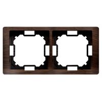 Ramka podwójna uniwersalna poziom i pion, dębowy BMRC2/051 Simon Basic Neos | BMRC2/051 Kontakt Simon