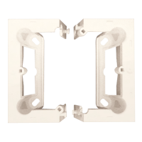 Puszka n/t pojedyncza, składana, głębokość 40 mm, krem CSC/41 Simon 10 | CSC/41 Kontakt Simon