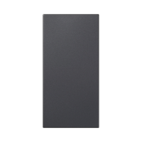 Zaślepka S500 podwójna 100x50mm, szary grafit 50000800-038 Simon Connect | 50000800-038 Kontakt Simon