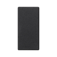 Zaślepka K45/2 22,5x45mm, czarny, Simon Connect | K105/14 Kontakt Simon