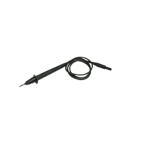 Przewód do miernika zakończony sondą ostrzową,czarny (1,2m) | WAPRZ1X2BLCS Sonel