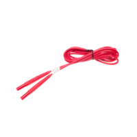 Przewód 2,2m czerwony zak wtyki bananowe | WAPRZ2X2REBB Sonel