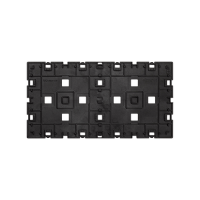 Podstawa do łacznika na baterie 2-krotna z taśmą klejącą czarny Simon 100 | 10001920-039 Kontakt Simon