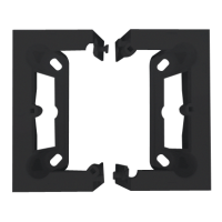 Puszka n/t pojedyncza, składana. Głębokość 40 mm, czarny Simon 10 | CSC/49 Kontakt Simon