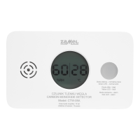 Czujnik tlenku węgla bateryjny TYP: CTW-08A | GAR10000083 Zamel