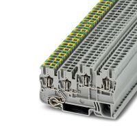 Złącze instalacyjne do przewodów ochronnych, zielono-żółte STIO 2,5/3-PE/B/L | 3209044 Phoenix Contact
