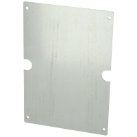 Płyta montażowa, 214x111 TM 1224 do obudów z poliwęglanu i ABS | 9512016 Fibox