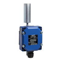 Wyłącznik krańcowy XCR-T dźwignia z rolką 2 OC | XCRT215EX Telemecanique Sensors