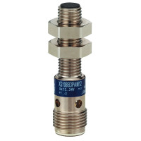 Czujnik indukcyjny XS6 M8 L62mm nierdzewny Sn 2,5mm12-48VDC M12, XS6 M8 | XS608B1PAM12 Telemecanique Sensors