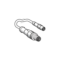 Przedłużacz M12 MĘS.3PIN<>8MM ŻEŃ.3PIN 2M | XZCR1501040G2 Telemecanique Sensors