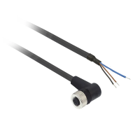 Złącze wtykowe żeńskie M12 KŹT.NPN LED DŁ.5M 3PIN | XZCP1440L5 Telemecanique Sensors