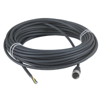 Przewód przyłączeniowy, wtyk żeński, prosty M12 -5P-15m okabl. | XZCP1164L15 Telemecanique Sensors