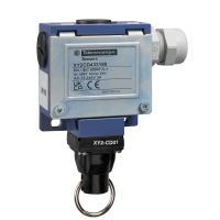 Prosty łącznik Preventa XY2 uruchamiany linką XY2CD 10 A 3 wejście kablowe | XY2CD433180 Telemecanique Sensors