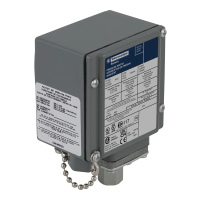 CZUJNIK CIŚNIENIA 480 VAC 10 AMP | 9012GAW25 Telemecanique Sensors