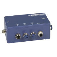 Skrzynka zaczepowa łącza 3 RFID Modbuslub UniTelway M12 OsiSense XG | TCSAMT31FP Telemecanique Sensors