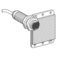 Czujnik fotoelektryczny OsiSense XU XU1 refleksyjny Sn 4m 12..24VDC przewód 2m | XU1N18PP341 Telemecanique Sensors