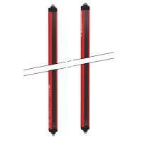 Kurtyna bezpieczeństwa typ 4 3 BEAMS,DET.CIAŁA,810 MM | XUSL4E3BB081NS2 Telemecanique Sensors
