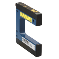Czujnik fotoelektryczny OsiSense XU XUY widełkowy laserowy regulowany 50X95mm 12..24VDC M8 | XUYFALNEP100050 Telemecanique Sensors