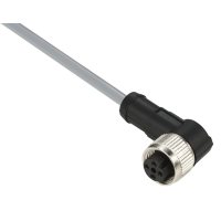 Konektor z kablem PCW, FEMALE, M12, 4 | XZCPV1241L5 Telemecanique Sensors