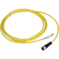 Kabel konektorowy PVC, żeński, 1 2, 3 | XZCPV1865L2 Telemecanique Sensors