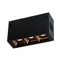 Oprawa szynoprzewód magnetyczny 24V V-TAC 3W LED czarna CRI90+UGR19 VT-4143 4000K 240lm 3 lata gwara | 3800157652797 V-Tac Europe