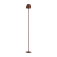 Lampa podłogowa V-TAC 4W LED brąz corten IP54 ładowalna VT-7544-C 3000K 300lm | 3800157698924 LED EUROPE