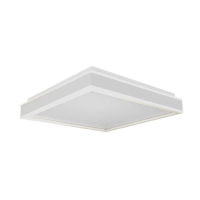 Oprawa sufitowa plafoniera V-TAC 38W LED triac 3w1 biały kwadrat 40x40cm VT-7757-W 4000K 4000lm | 3800157697699 V-Tac Europe