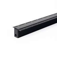 Szyna podtynkowa szynoprzewód smart 48V V-TAC 200cm aluminiowa czarna (w komplecie maskownica i zaśl | 3800157697453 LED EUROPE