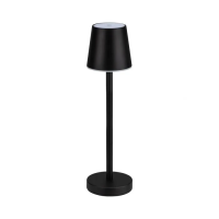 Lampka stołowa nocna V-TAC 3W LED 39cm ładowanie ściemnianie czarna VT-7703 4000K 70lm | 3800170205468 LED EUROPE