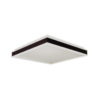 Oprawa sufitowa plafoniera V-TAC 24W LED 3w1 czarny kwadrat 45x45cm VT-7782 4000K 2450lm | 3800157698771 V-Tac Europe