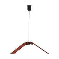 Mocowanie sufitowe z przewodem i rozetą 40x1200mm szynoprzewód taśmowy 48V V-TAC czarne 3 lata gwara | 3800170211131 V-Tac Europe