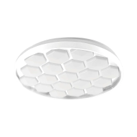 Oprawa sufitowa plafoniera V-TAC 60W LED beehive fi.49cm CCT pilot timer VT-8569 3000K-6500K 6000lm | 3800170220577 V-Tac Europe