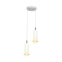Oprawa zwieszana V-TAC 2X10W LED 177x20cm biały, złoty VT-89026 3000K 1200lm | 3800170254169 LED EUROPE