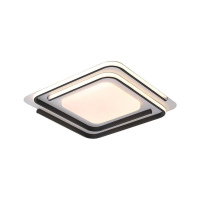 Oprawa sufitowa V-TAC 60W LED 495x495mm ściemnialna biało-czarna pilot CCT VT-84033 3000K-6500K 5400 | 3800170255395 LED EUROPE