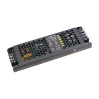 Zasilacz do LED modułowy montażowy SLIM V-TAC 150W 24V 6.25A IP20 filtr EMI VT-24152-S | 3800170258877 LED EUROPE