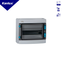 Rozdzielnica natynkowa KDB-IP65-S12T dł. 300 szer.140 wys.260 kolor szary | 38452 Kanlux
