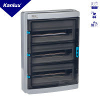 Rozdzielnica natynkowa KDB-IP65-S54T dł. 415 szer.150 wys.595 kolor szary | 38456 Kanlux