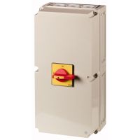 Rozłącznik główny 6P, 315A, 132kW, 0-1, pokrętło czerwone, w obudowie, T8-3-8342/I48/SVB/HI11 P/T | 201450 Eaton