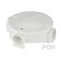 Puszka n/t POH 47 pusta Ø180x70 IP41 biała | 61-303-05 Minbud