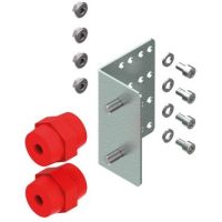 Wspornik z dwoma izolatorami INS do 1 szyny prądowej montowanej w poziomie na wspornikach WP-T LG-T- | 001341852 Eti